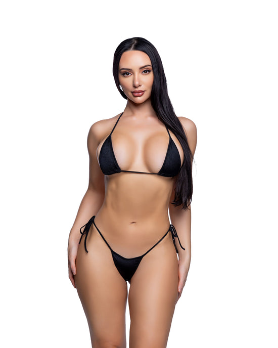 2PC Tie-Side Bikini Set