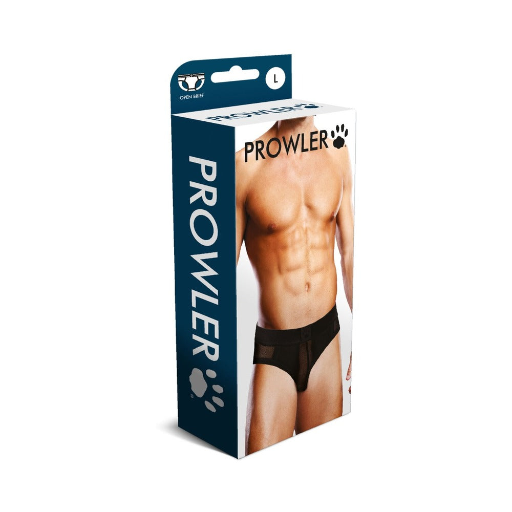 Prowler Mesh Open Brief Black L