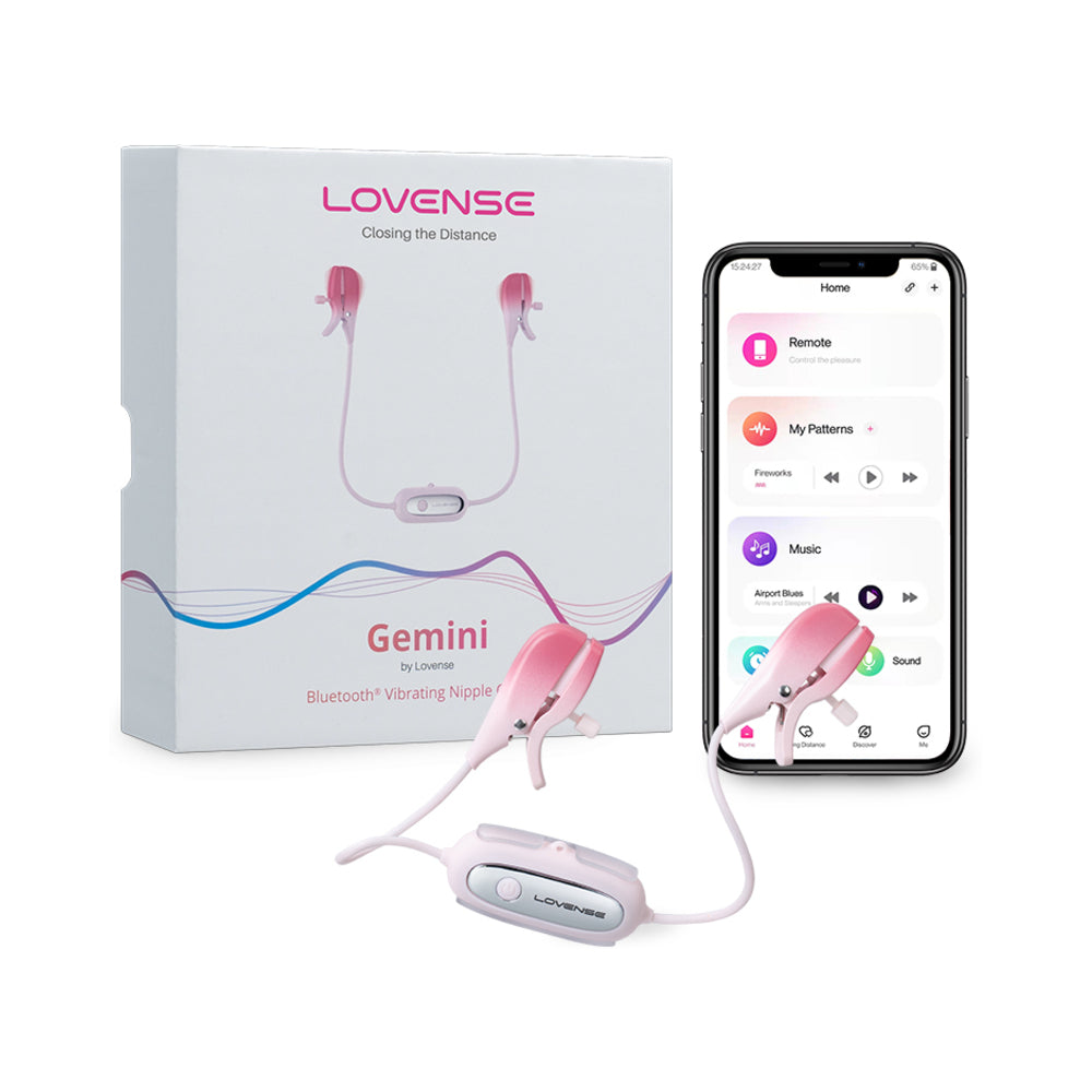 Bluetooth Vibrating Nipple Clamps