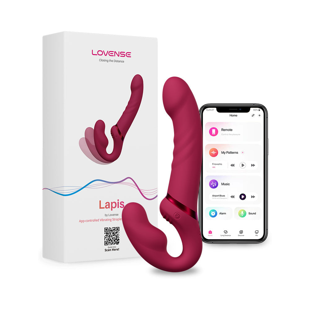 Vibrating Strapless Strap-On