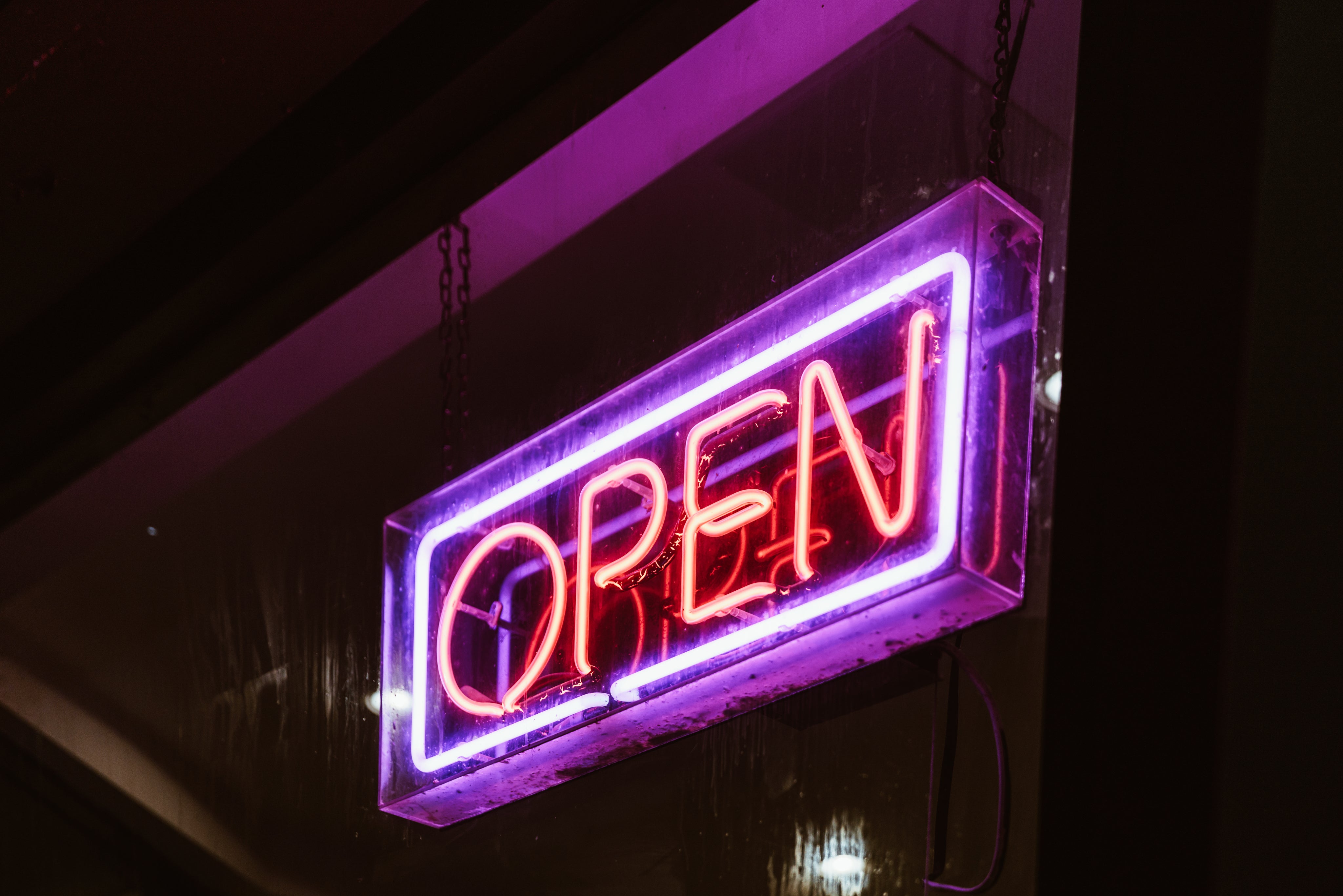 open-neon-sign-at-night