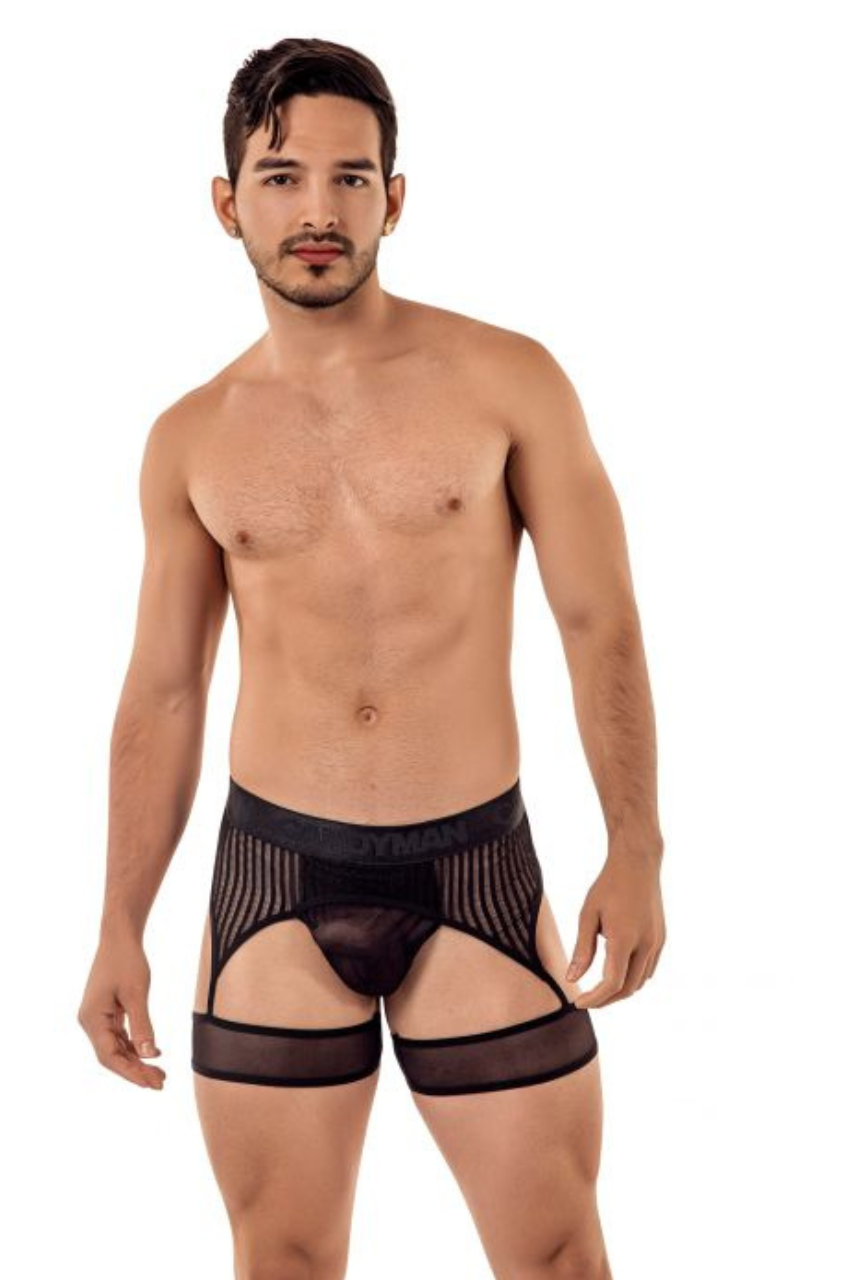 Stripes Gaterbelt Thongs