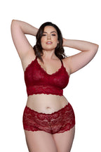 2252P Cindy Cami Set Maroon