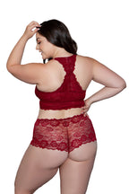 2252P Cindy Cami Set Maroon