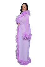 BW834LAV Glamour Robe Lavender
