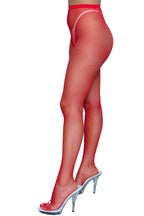 2302 Up All Night Pantyhose Red