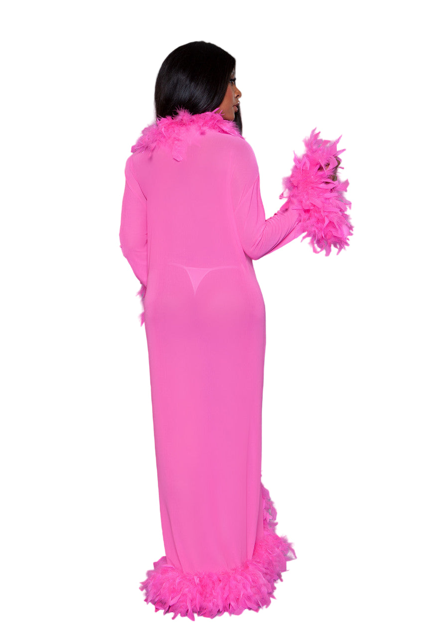 BW834HP Glamour Robe Hot Pink
