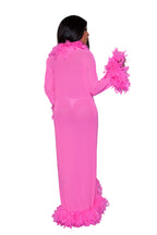 BW834HP Glamour Robe Hot Pink