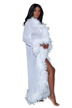 BW834W Glamour Robe White