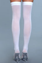 1932 Opaque Nylon Thigh Highs