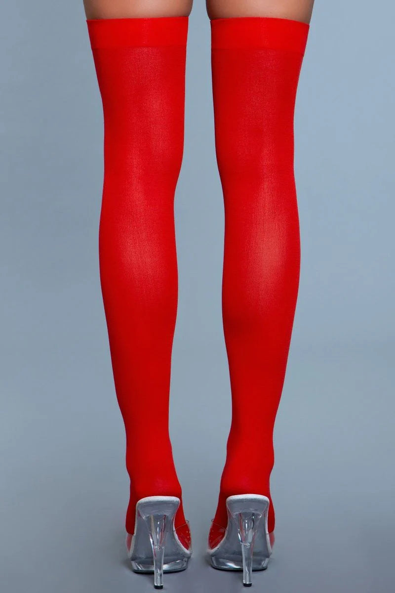 1932 Opaque Nylon Thigh Highs