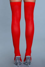 1932 Opaque Nylon Thigh Highs