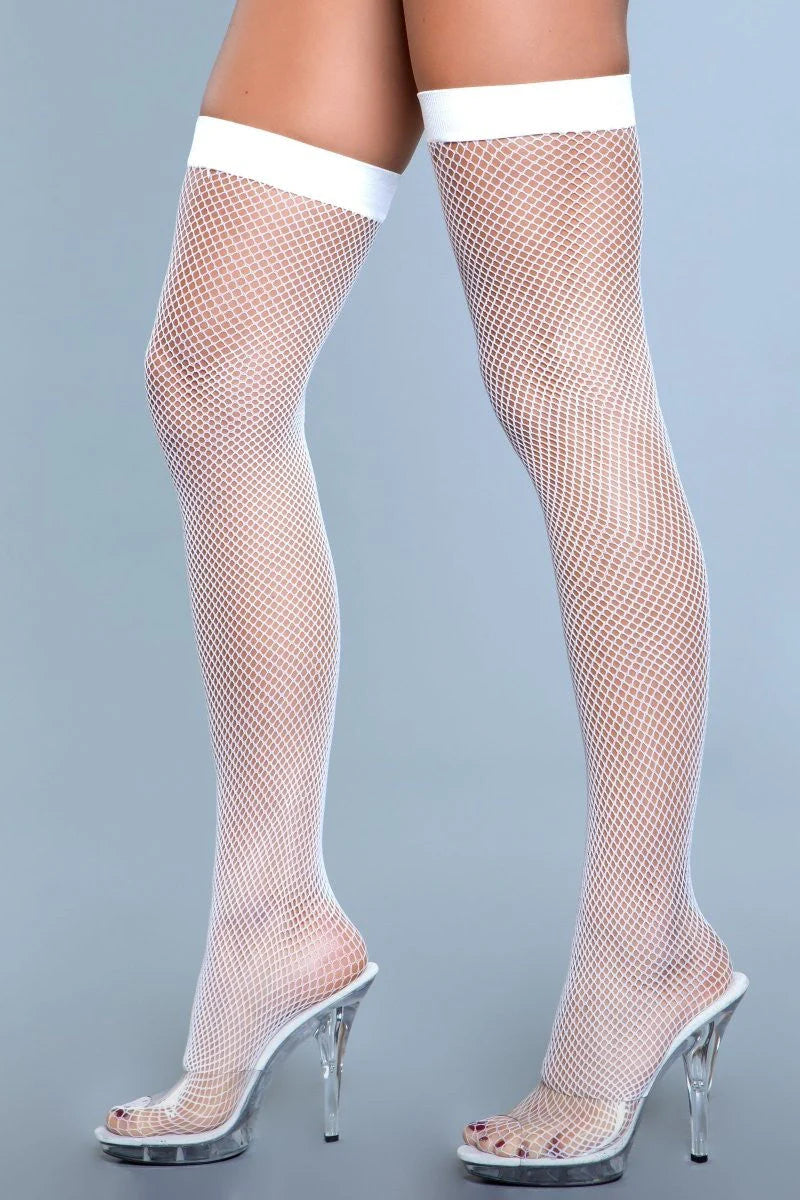 1931 Nylon Fishnet Thigh Highs