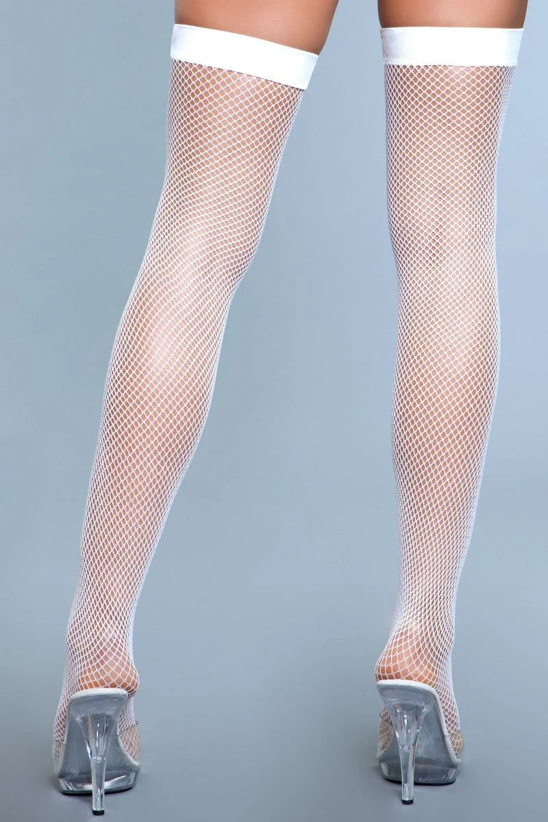 1931 Nylon Fishnet Thigh Highs