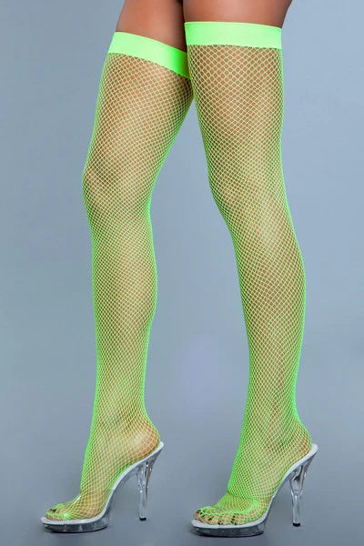 1931 Nylon Fishnet Thigh Highs