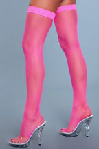 1931 Nylon Fishnet Thigh Highs