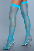 1931 Nylon Fishnet Thigh Highs