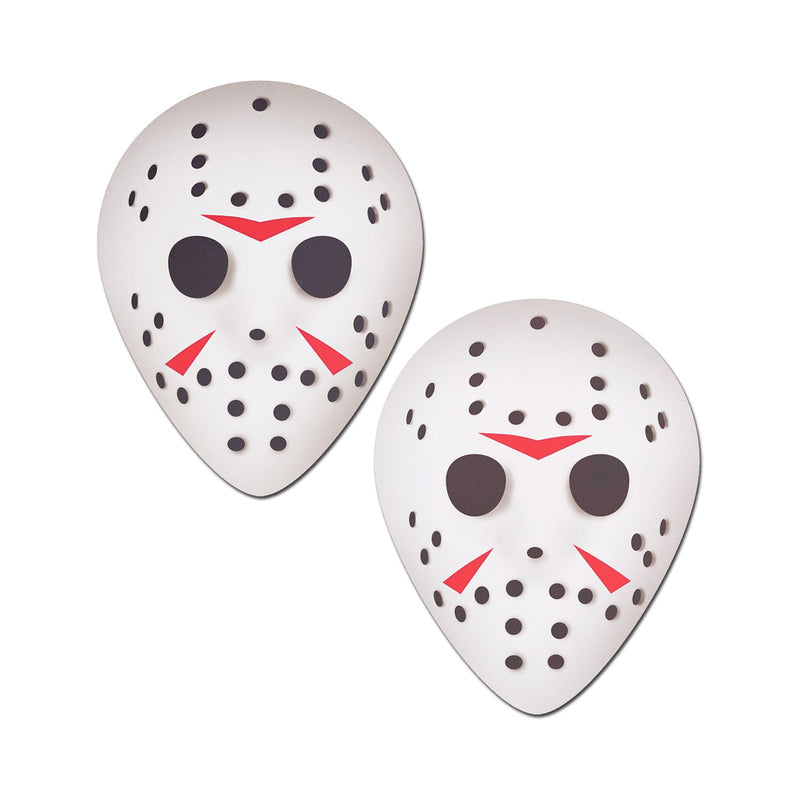 Pastease Halloween Jason Hockey Mask Pasties
