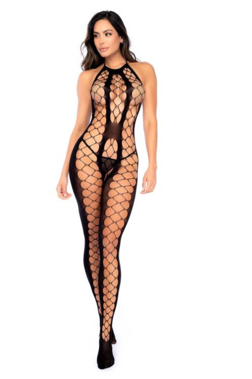 Cutout Fishnet Boystocking