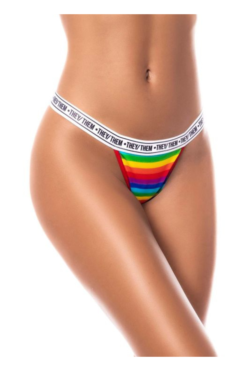 Rainbow Thong