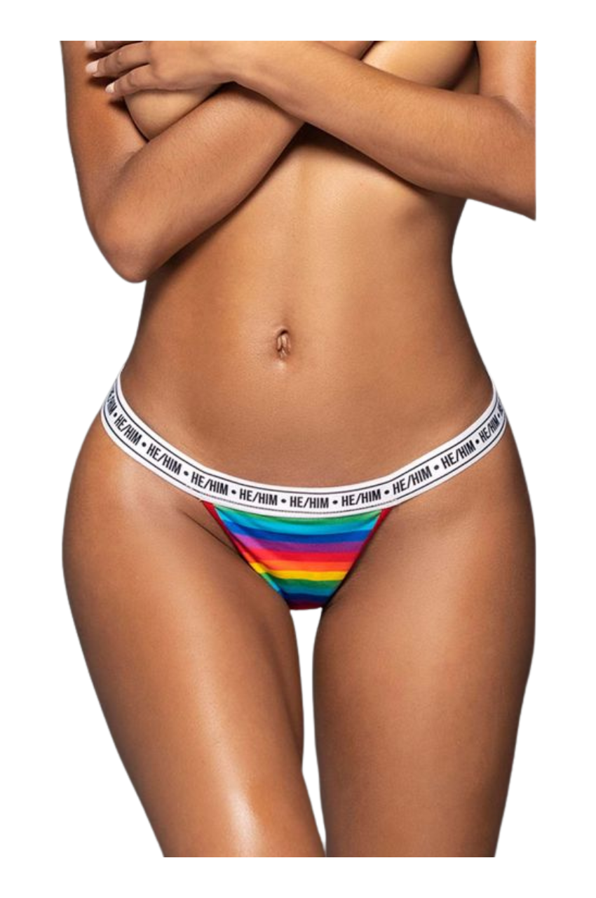 Rainbow Thong