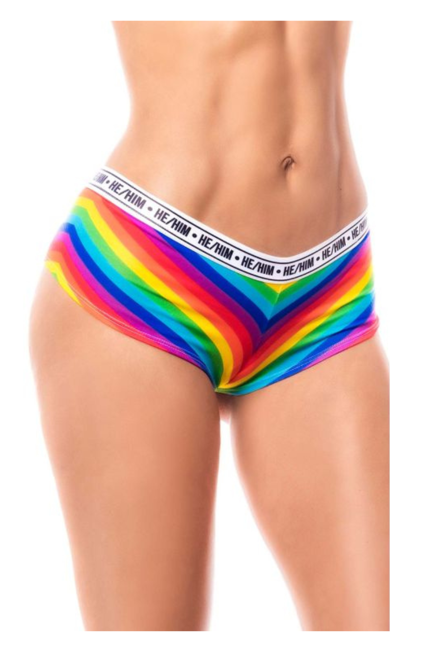 Rainbow Cheeky Short