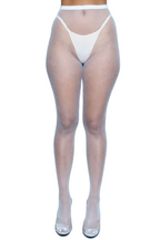 2302 Up All Night Pantyhose White