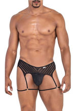 Mesh Garter Thongs
