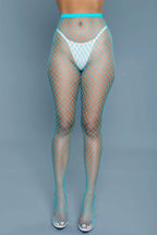 2303 Can't Back Down Pantyhose Turquoise
