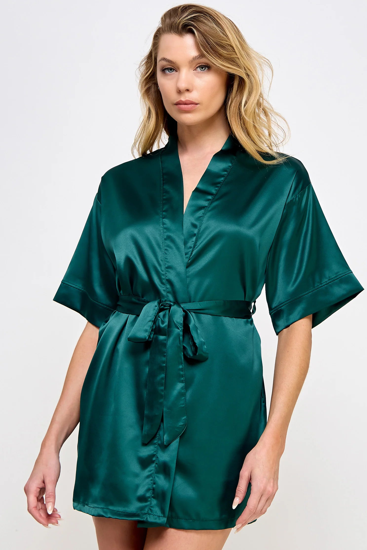 1947 Getting Ready Robe Forest Green