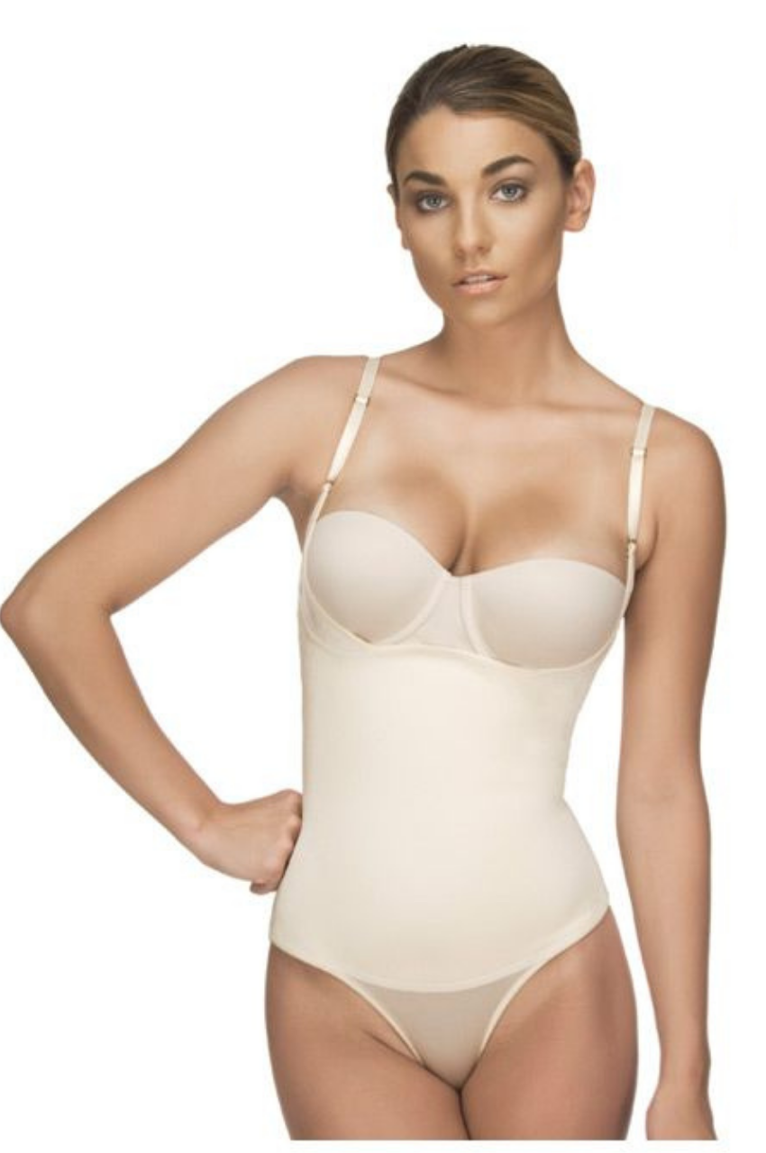 Evonne Underbust Bodysuit in Bikini