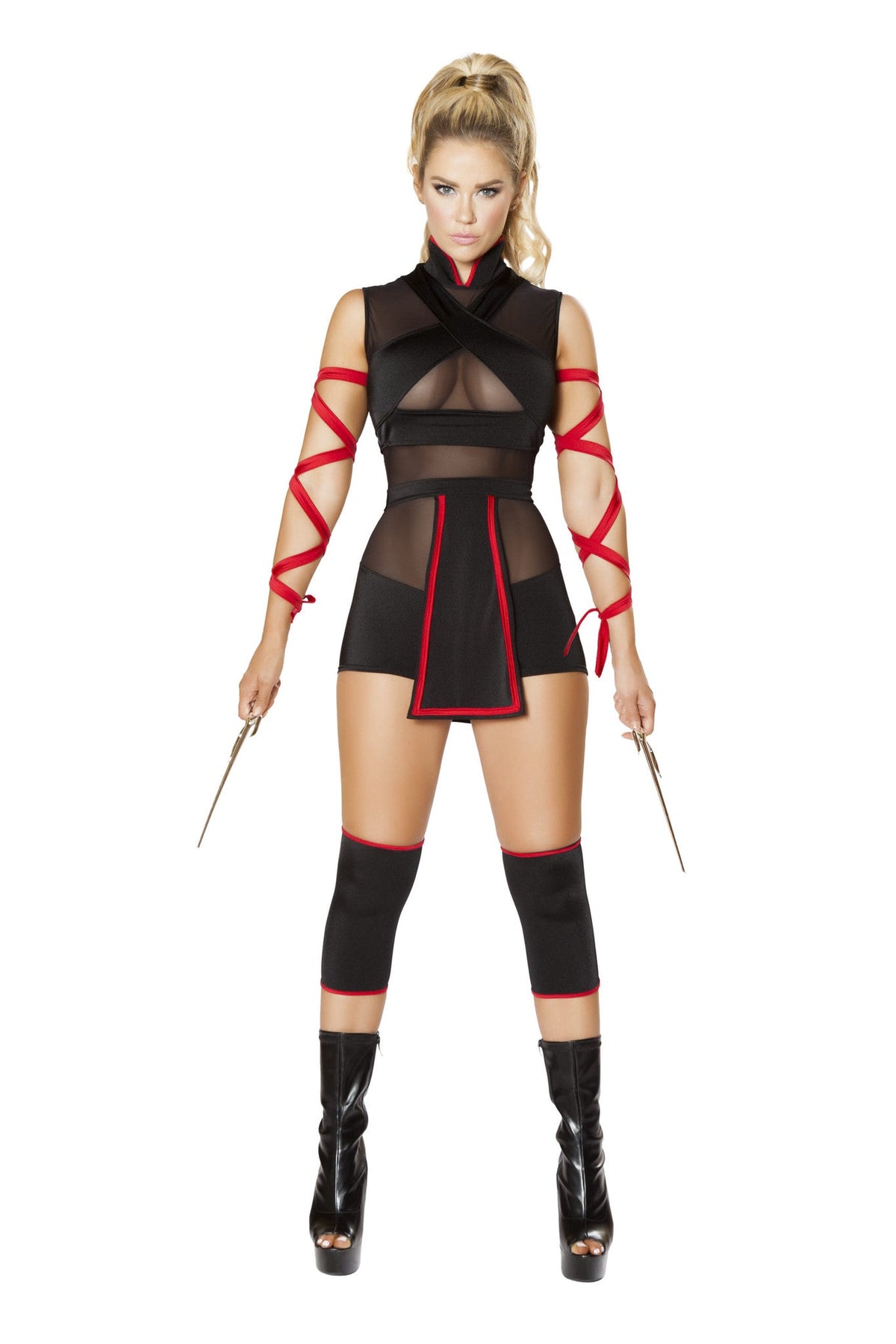 Black/Red / S