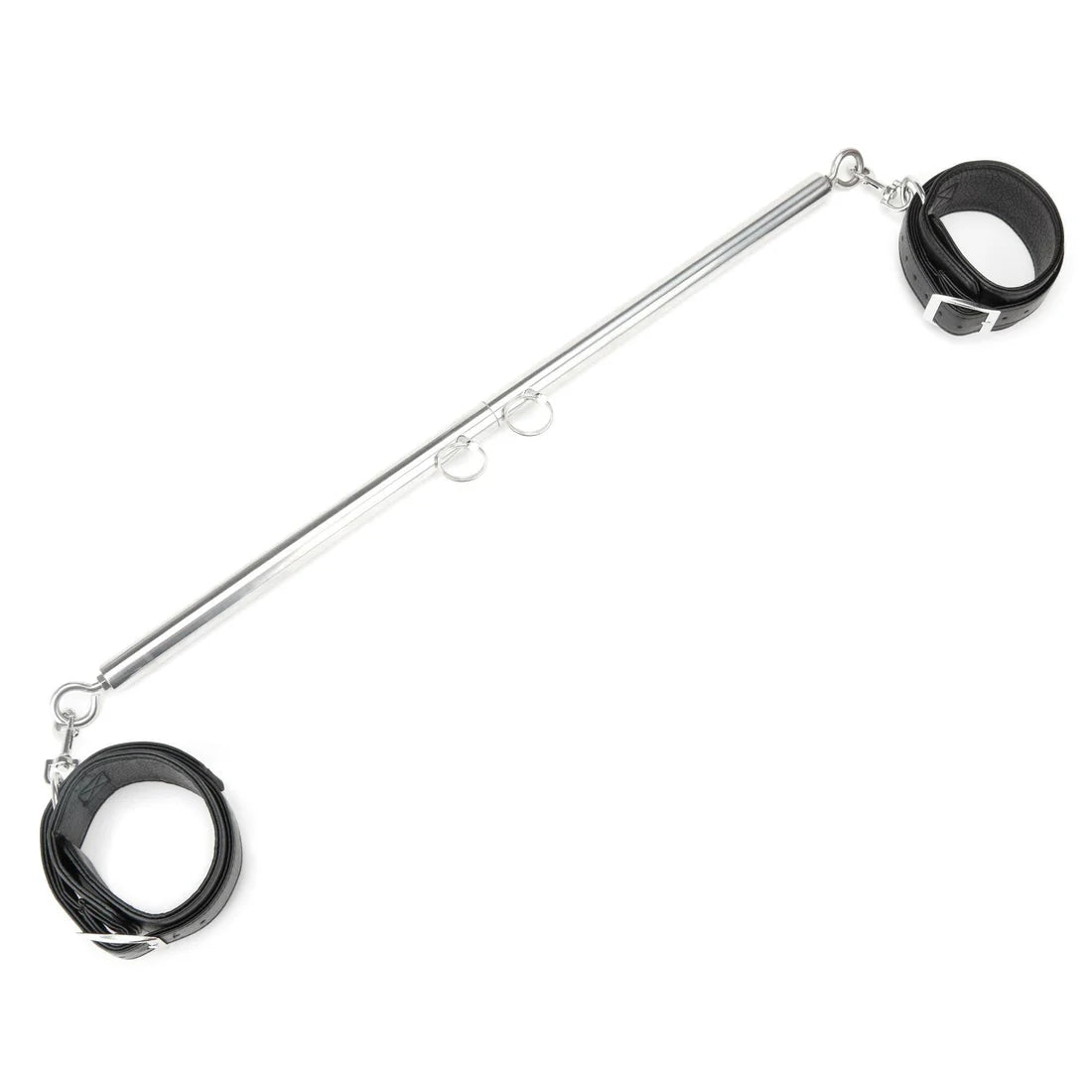 Expandable Spreader Bar Set with Detachable Leatherette Cuffs