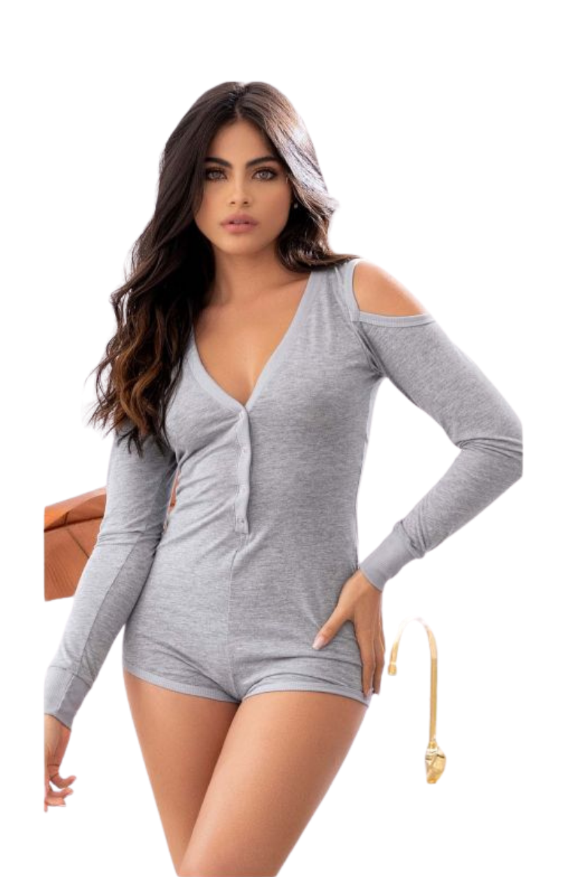 Long Sleeve Sleep Romper