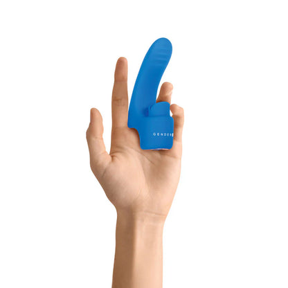 Dual Stimulation Silicone Finger Vibrator