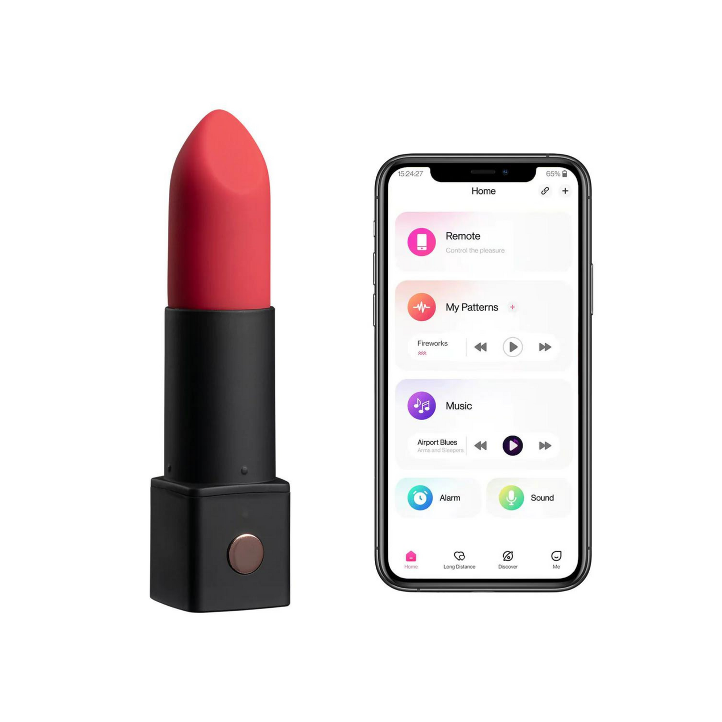 Bluetooth Mini Lipstick Vibrator