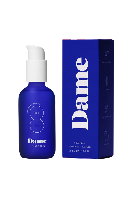 Dame Sex Oil Massage Oil 2 oz.