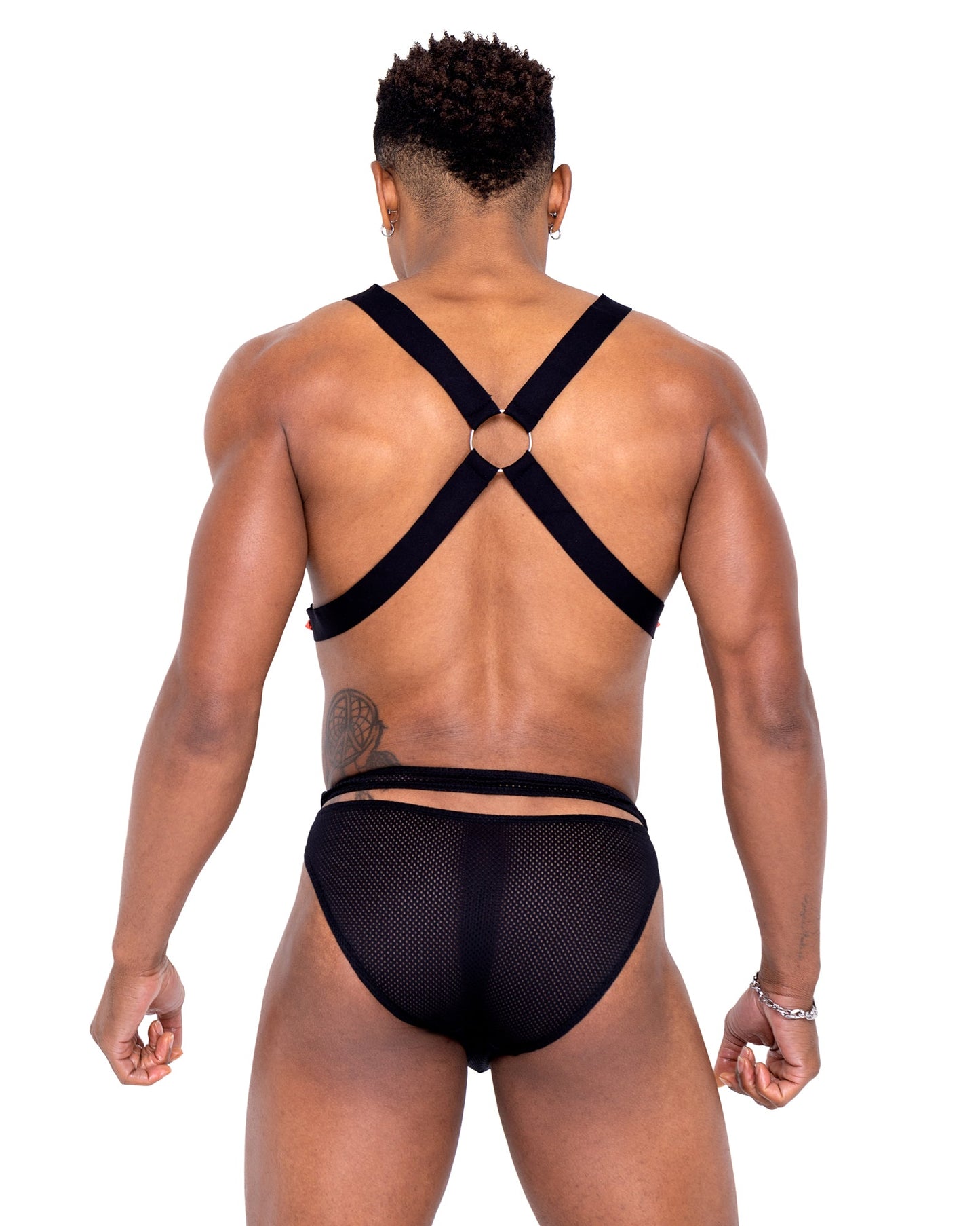 Mens Pride Criss-Cross Swim Briefs