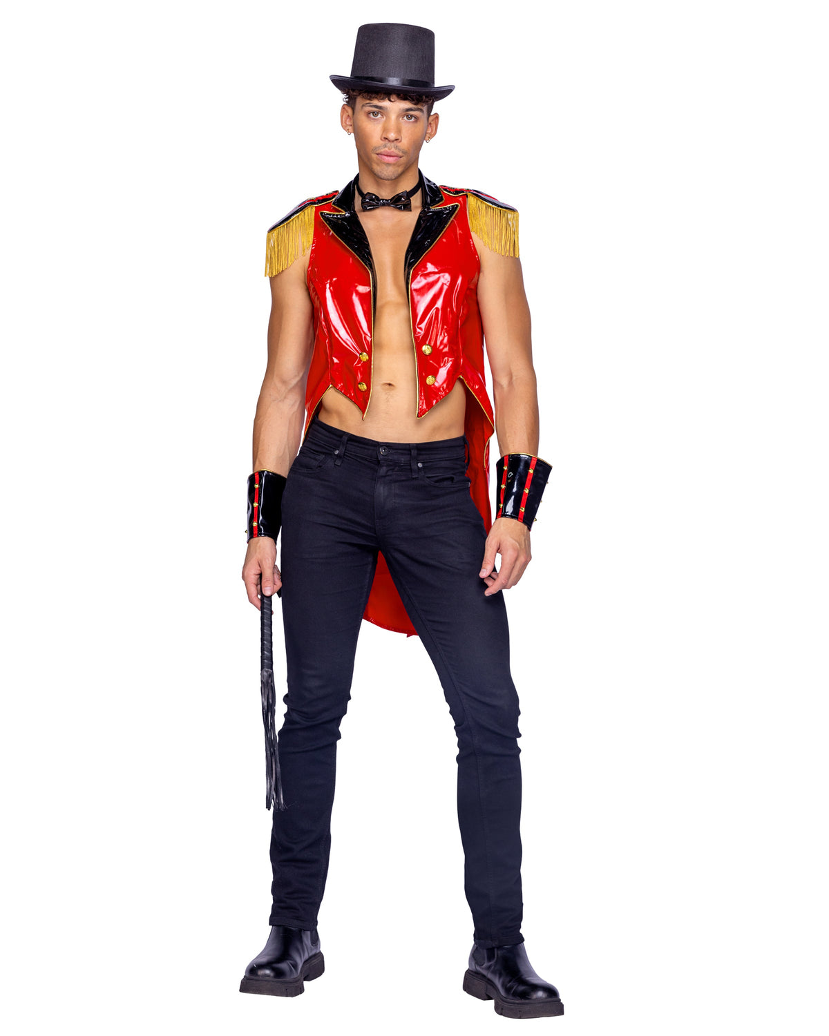 Black/Red / S