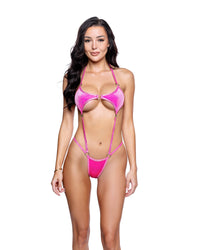 6743 - Holo Dot Velvet 1PC with Rings