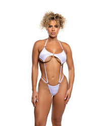 6743 - Holo Dot Velvet 1PC with Rings