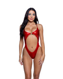 6760 - Shimmer Bodysuit with Heart Ring