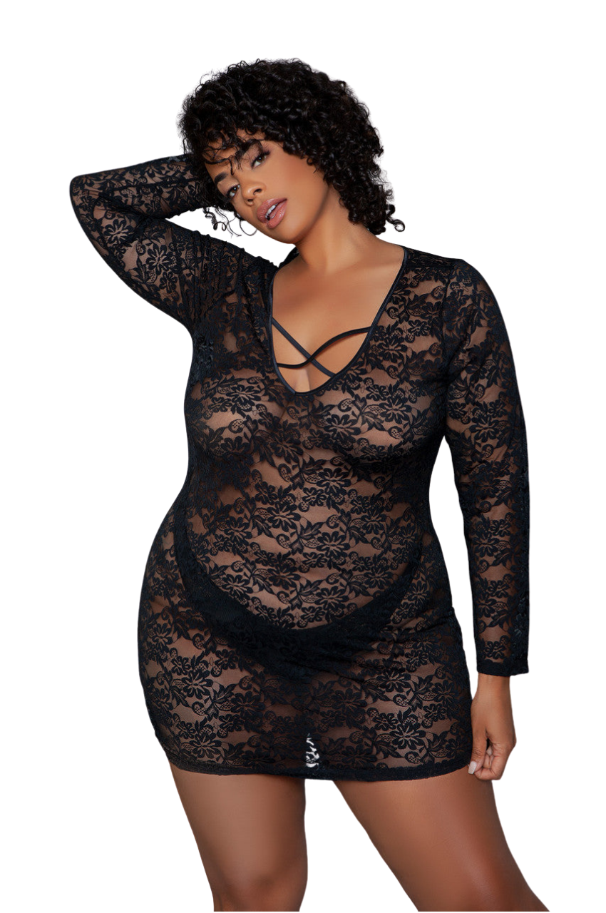 2247P Lynn Chemise Black