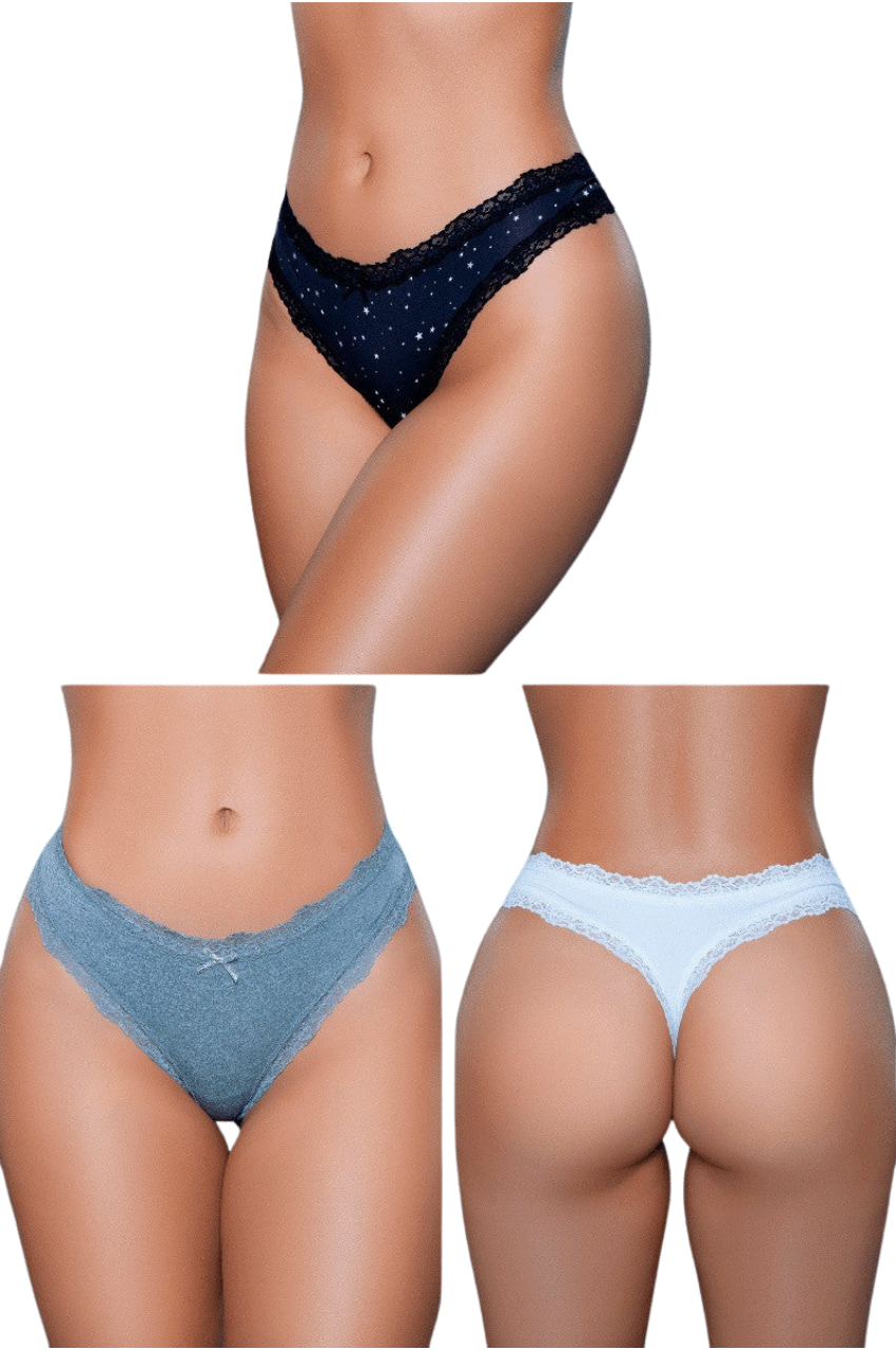 22063PK Jade Thong 3 Pack