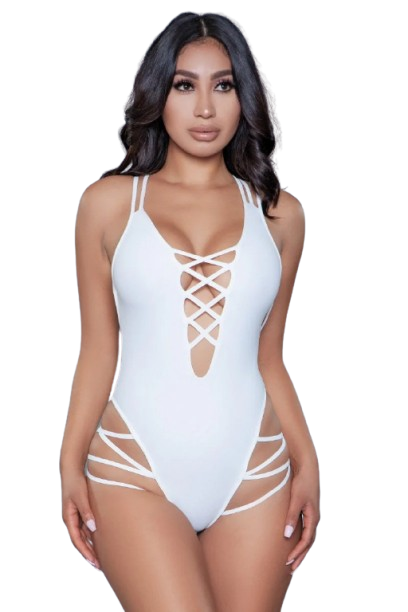 1977 Amaya Swimsuit White