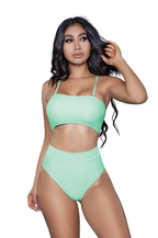 1986 Chanity Swimsuit Neon Green