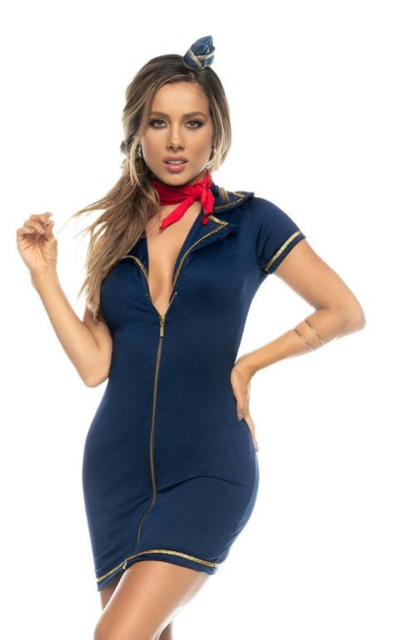 Drunk on a Plane Costume