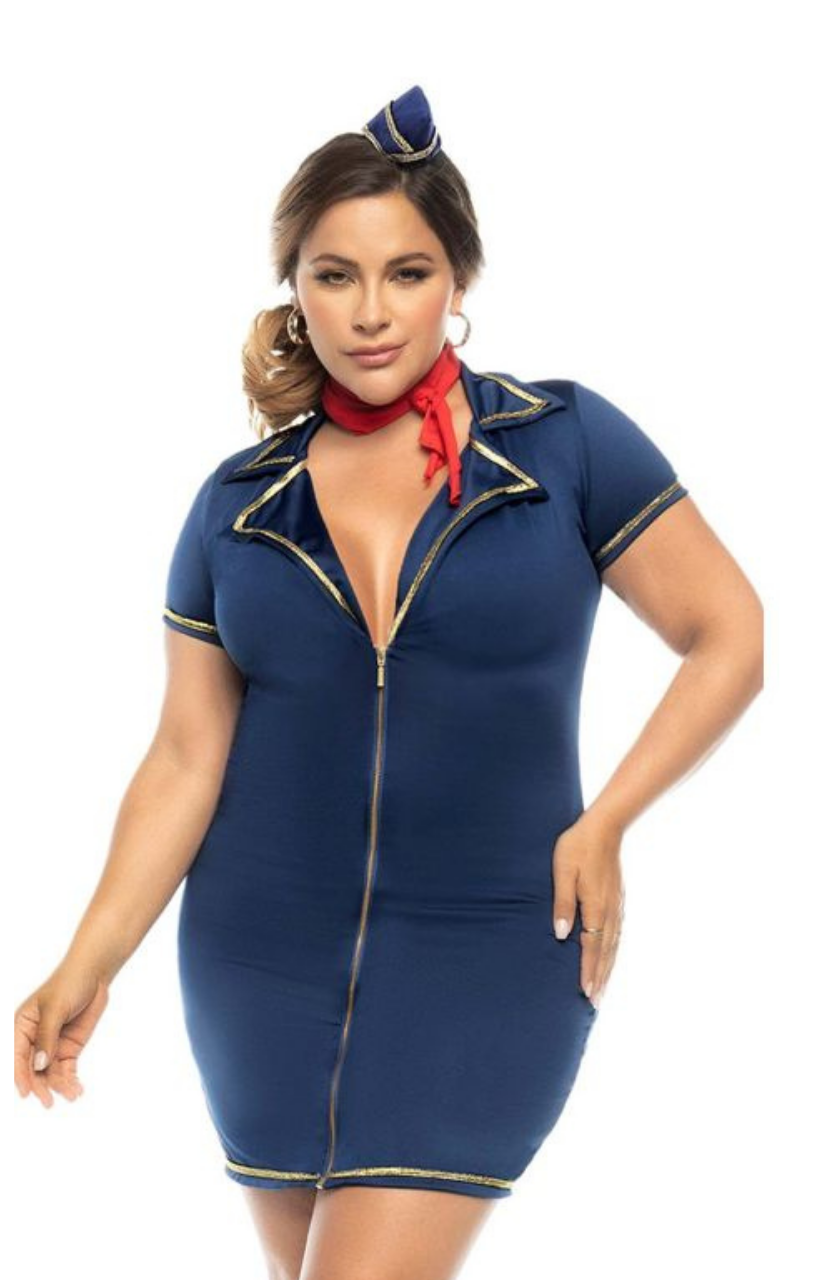 Drunk on a Plane Costume Plus