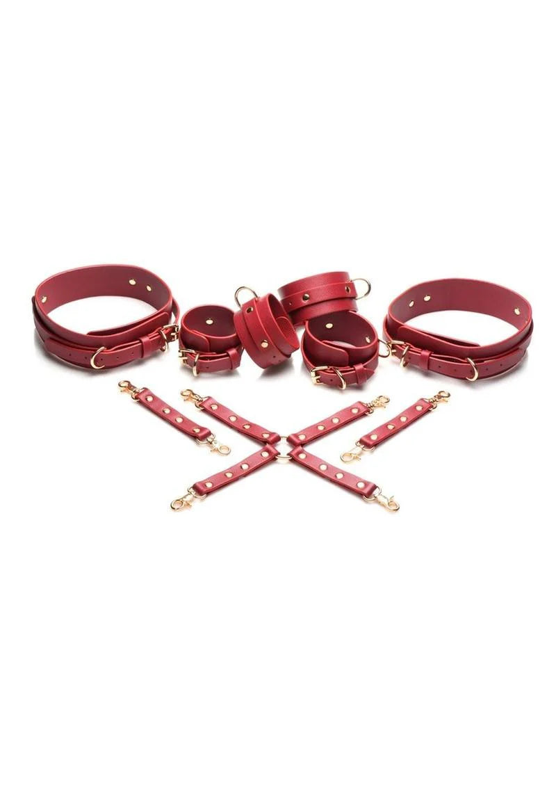 Thigh & Wrist Hog Tie Restraints