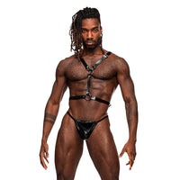 Male Power Leather Men''s Sagittarius Black O/S